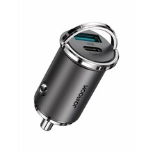Autolaadija Joyroom C-A35, USB Type C/USB, 45 W, must