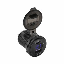 Autolaadija Peiying, USB/USB-C, QC3.0/PD, 48 W, pingenäidikuga