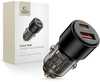 Autolaadija Tech-Protect CC03, 2 x USB, PD 95 W/QC3.0, must