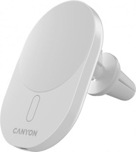 Autolaadija Canyon OnGrip 105 CNS-CCH105W, juhtmevaba Qi2, 15 W, valge