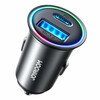 Autolaadija Joyroom JR-CCN04, USB-C/USB-A, 60 W, must
