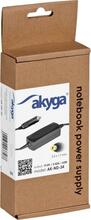 Sülearvuti autolaadija Akyga AK-ND-34, 19 V, 3.42 A, 65 W, 1.2 m