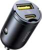 Autolaadija Baseus Tiny Star Mini, USB-C/USB-A, 30 W, must Cosmic