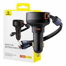 Autolaadija Baseus Enjoyment C00057802111-00, USB-C, 60 W, must
