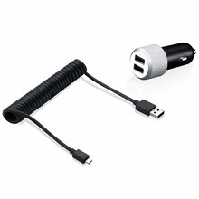Autolaadija Just Mobile Highway Max, Micro USB