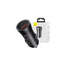 Autolaadija Baseus Golden Contactor Max, USB/USB-C, 60 W, hall