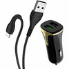 Autolaadija HOCO Z31, 2 x USB, QC3.0, 18 W, must
