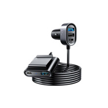 Autolaadija Joyroom JR-CL05, 2 x PD, 2 x QC3.0, 75 W, must