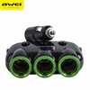 Autolaadija Awei C-35, 2 x USB, 15 W, must