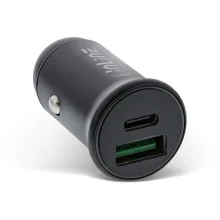 Autolaadija InLine 31502B, USB-A/USB-C, must