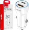 Autolaadija Amio AMiO-03881, USB-A/USB-C, 20 W, 12-24 V