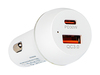 Autolaadija Blow G48W, USB/USB-C, 48 W, must