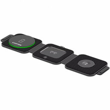 Juhtmevaba laadija Canyon WS-305, 15 W, 3in1, kokkupandav, must