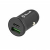 Autolaadija Tellur TLL151251, USB Type C/USB, 60 W, must