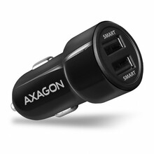 Autolaadija Axagon PWC-5V5, 2 x USB, 24 W, must