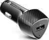 Autolaadija Forcell CC50-2A, USB 3.0, 18 W, must