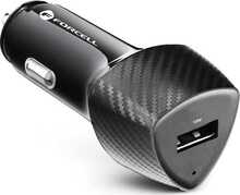 Autolaadija Forcell CC50-2A, USB 3.0, 18 W, must