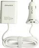 Autolaadija Awei C-400, 4 x USB, 9.6 A, valge