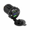 Autolaadija PeiYing PY-CHR0004, 2 x USB, QC3.0, 12-24 V