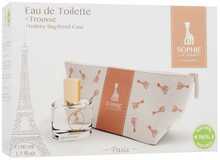 Sophie La Girafe EDT 50 ml kinkekomplekt lastele + kosmeetikakott