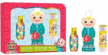 Cartoon Cocomelon kinkekomplekt lastele: EDT 50 ml + geel-šampoon 400 ml + seebimullitaja 60 ml