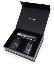 Al Haramain Amber Oud Private Edition kinkekomplekt EDP 75 ml + EDP 30 ml + kehavõie 250 ml