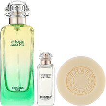 Hermes Un Jardin Sur Le Nil kinkekomplekt: tualettvesi 100 ml + tualettvesi 7,5 ml + seep 50 g
