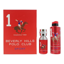 Meeste kinkekomplekt Beverly Hills Polo Club 1982 Sport 1 EDT 50 ml + deodorant 175 ml