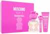 Kingikomplekt naistele Moschino Toy 2 Bubble Gum EDT 100 ml + mini EDT 10 ml + kehakreem 100 ml