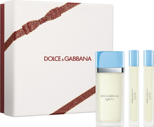 Kingitusena komplekt naistele Dolce&Gabbana Light Blue EDT 50 ml + 2 x 10 ml