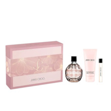 Komplekt naistele Jimmy Choo: Moisturizing kehapiim 100 ml + Eau De Parfum 7.5 ml + Eau De Parfum 100 ml