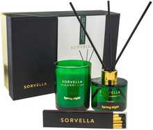 Sorvella Spring Night kinkekomplekt: kodulõhn 120 ml + küünal 170 g