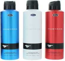 Deodorantide komplekt meestele Ford Mustang Blue, Red, White 3 x 200 ml