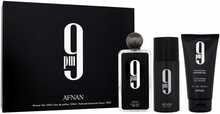 Afnan 9 PM kinkekomplekt meestele: EDP 100 ml + dušigeel 200 ml + deodorant 250 ml