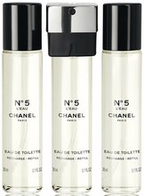 Parfüümikomplekt Chanel No.5 L'Eau EDT 3 x 20 ml