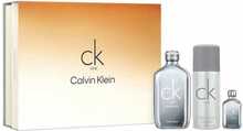 Komplekt Calvin Klein CK One Essence Parfum Intense 100 ml + 10 ml + deodorant 150 ml
