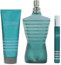 Jean Paul Gaultier Le Male kinkekomplekt meestele EDT 125 ml + EDT 10 ml + dušigeel 75 ml