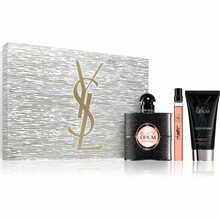 Kingikomplekt naistele Yves Saint Laurent Black Opium EDP 50 ml + kehapiim 50 ml + EDP 10 ml