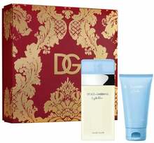 Komplekt naistele Dolce & Gabbana Light Blue EDT 100 ml + kehakreem 50 ml