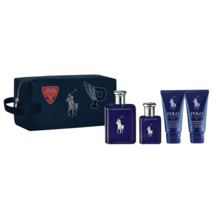 Komplekt meestele Ralph Lauren Polo Blue EDT 125 ml + EDT 40 ml + dušigeel & šampoon 50 ml + habemeajamisjärgne palsam 50 ml
