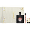 Yves Saint Laurent Black Opium kinkekomplekt (EDP 90 ml + EDP 10 ml + huulepulk 1,3 g)
