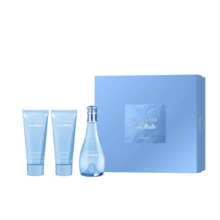 Davidoff Cool Water Woman EDT 100 ml + kehapiim 75 ml + dušigeel 75 ml