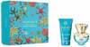 Versace Dylan Turquoise EDT 30 ml + kehageel 50 ml komplekt naistele