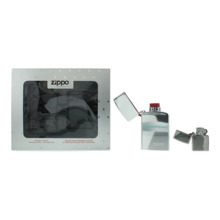 Zippo kinkekomplekt meestele Eau De Toilette 50 ml + hõbedane tulemasin