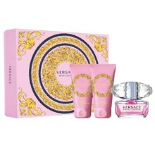 Komplekt naistele Versace Bright Crystal EDT 50 ml + kehapiim 50 ml + dušigeel 50 ml