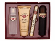 Cuba Royal kinkekomplekt meestele: EDT 100 ml + dušigeel 200 ml + habemeajamisjärgne palsam 100 ml + EDT 15 ml