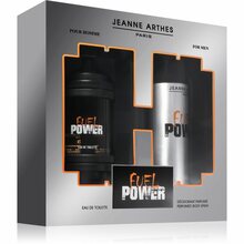Komplekt meestele Jeanne Arthes Fuel Power EDT 100 ml + deodorant 200 ml