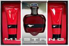 Komplekt Ford Mustang Red EDT 100 ml + palsam pärast habemeajamist 100 ml + dušigeel 100 ml