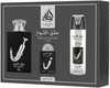 Komplekt unisex Lattafa Ishq Al Shuyukh Silver EDP 100 ml + EDP 20 ml + deodorant 200 ml