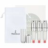 Travalo Classic HD täidetavate parfüümipudelite komplekt 3 x 5 ml Silver
